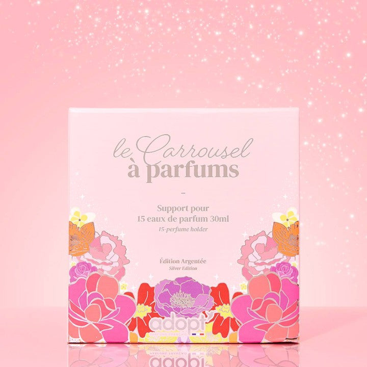 Le carrousel à parfums - Presentoir 15 eaux de parfums 30ml