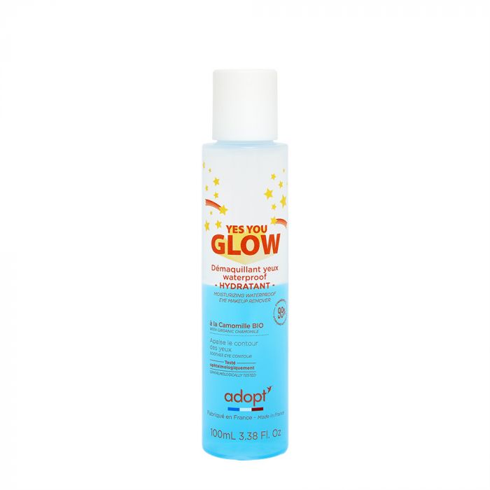 Yes you glow - Démaquillant yeux biphase waterproof hydratant 100ml –  Adopt' Réunion