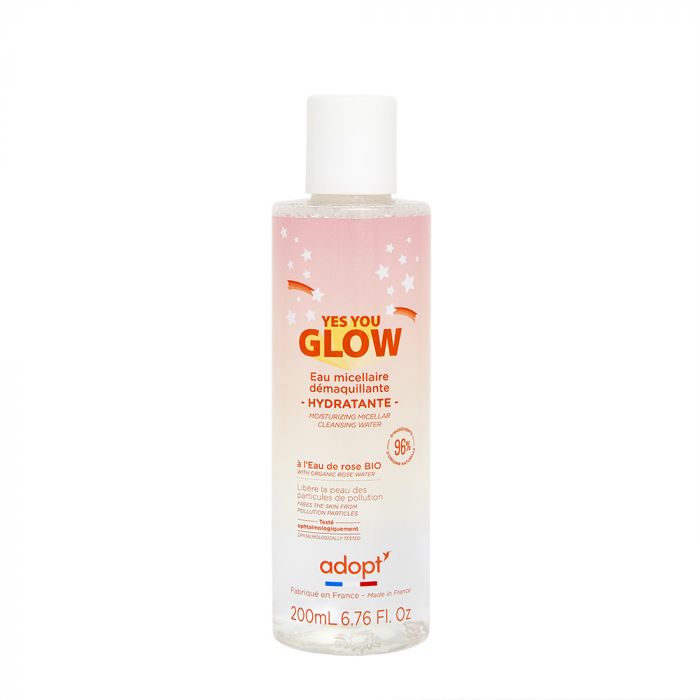 Yes you glow - Eau micellaire démaquillante hydratante 200ml