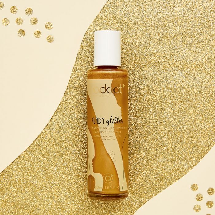 Lady glitter - Huile sèche pailletée 50ml
