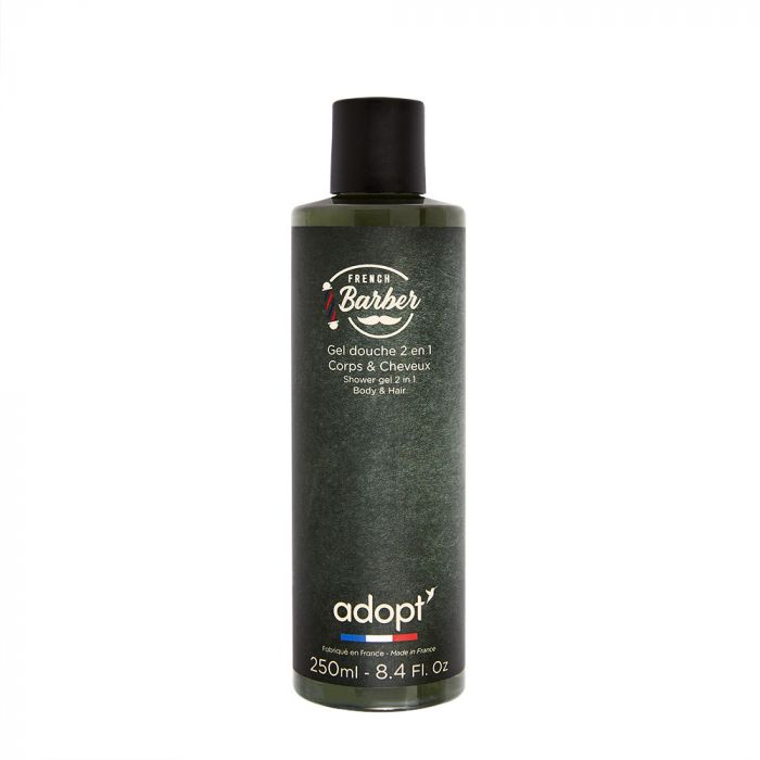 French barber - Gel douche 2 en 1, 250ml