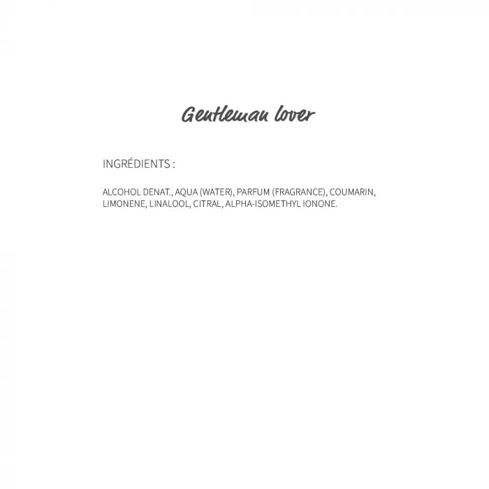 Gentleman lover