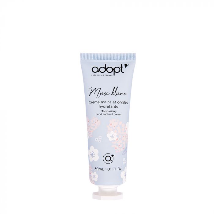 Musc blanc - Crème mains hydratante 30ml