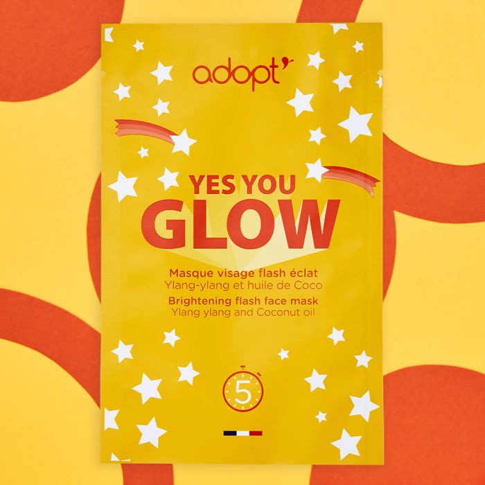 Yes you glow - Masque visage flash éclat