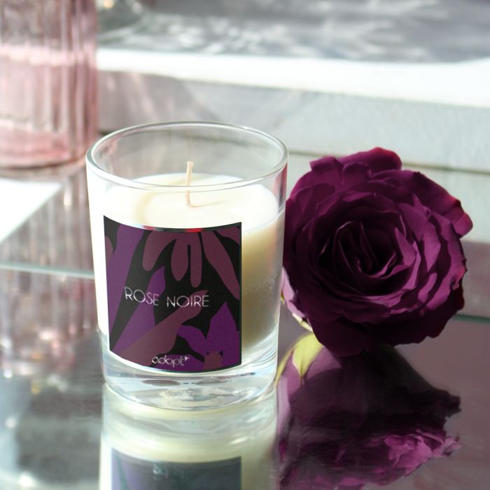 Rose noire - bougie signature 100g