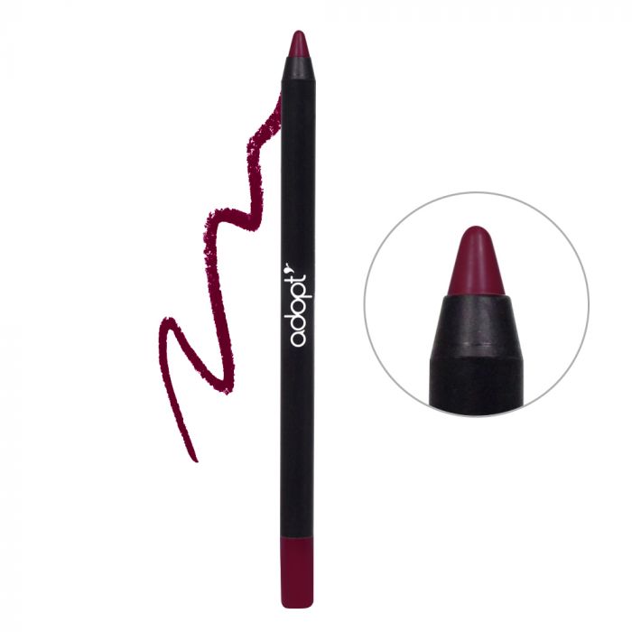Crayon contour des levres - lip & kiss pro contour – 01 Naughty Plum
