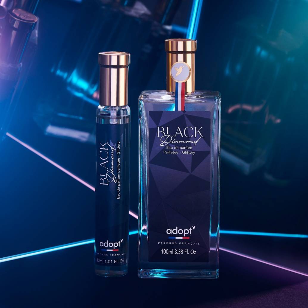 Black diamond - Eau de parfum pailletée 30ml
