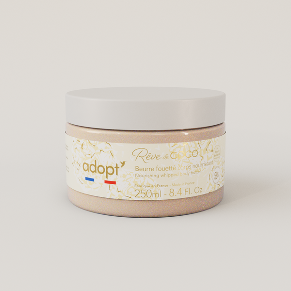 Beurre corporel fouetté Noix de coco