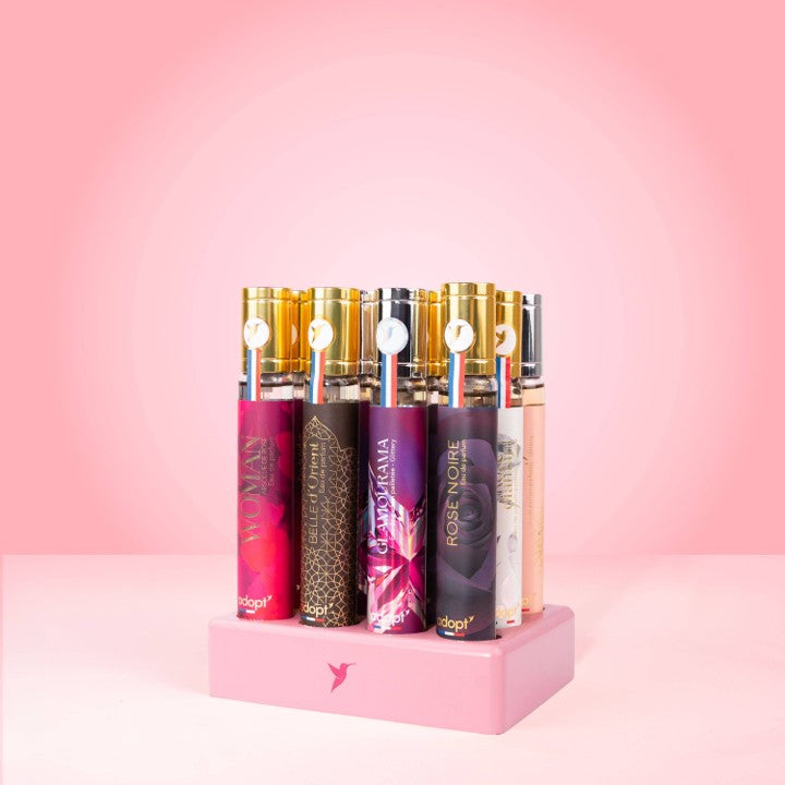 Le carrousel compact - Présentoir 12 Eaux de parfum 30 ml