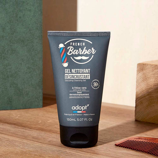 French barber - Gel nettoyant désincrustant 150 ml