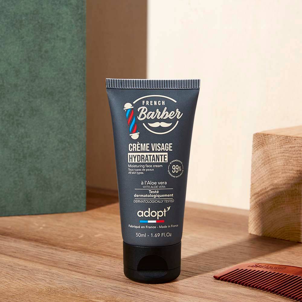 French Barber - Crème visage hydratante 50ml