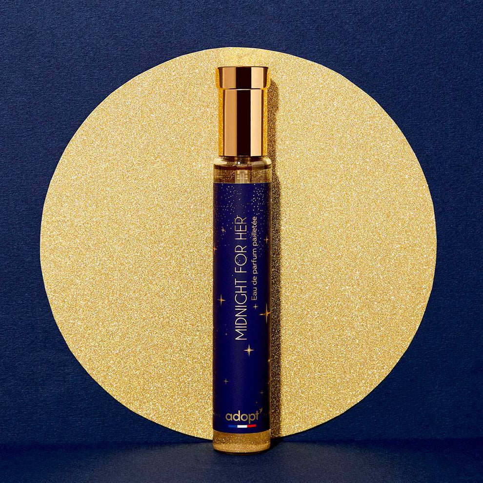 Midnight for her Eau de parfum pailletée 30ml Adopt
