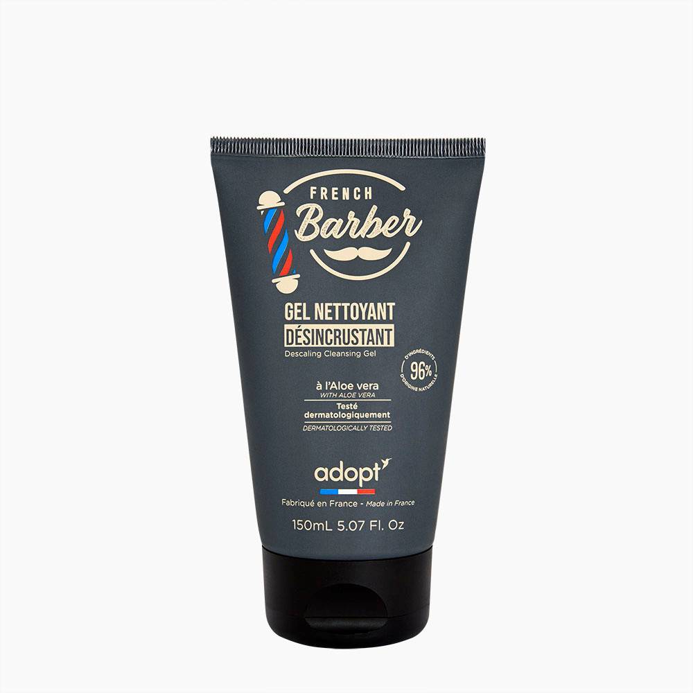 French barber - Gel nettoyant désincrustant 150 ml