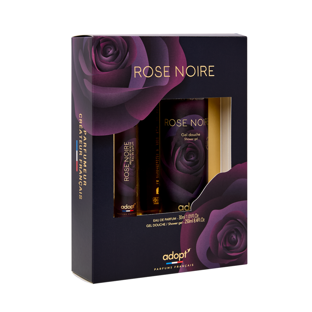 Rose Noire - Coffret eau de parfum 30 ml + gel douche 250 ml