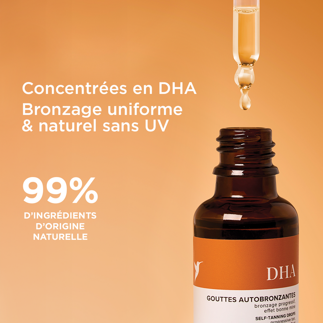 Hydratation & Éclat - Gouttes Autobronzantes à la DHA 30 ml