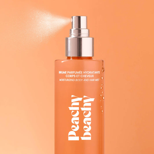 Peachy Beachy - Brume parfumée hydratante corps et cheveux 200 ml