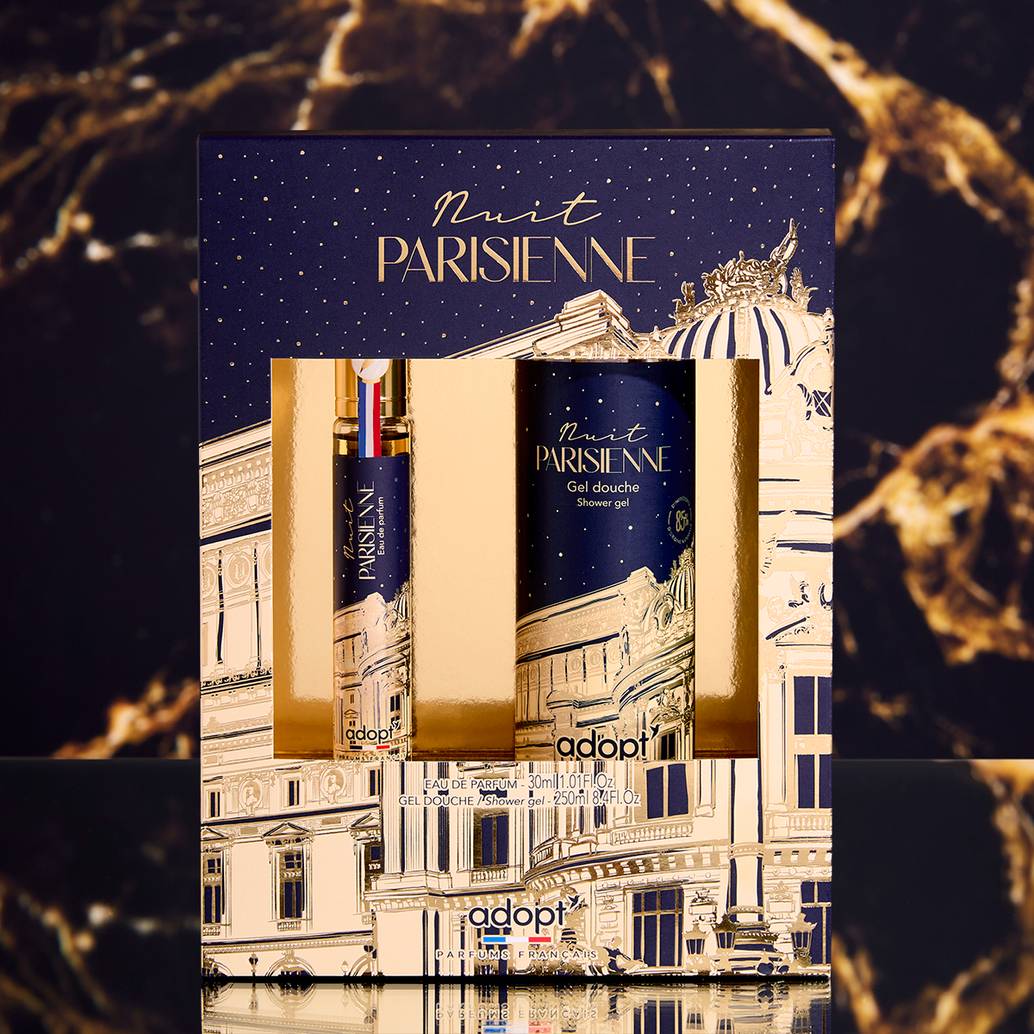 Nuit Parisienne - Coffret eau de parfum 30 ml + gel douche 250 ml