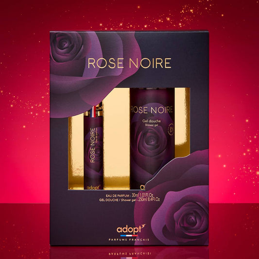 Rose Noire - Coffret eau de parfum 30 ml + gel douche 250 ml