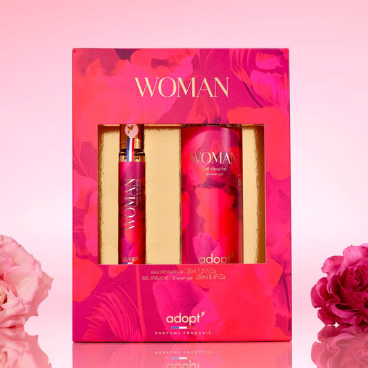 Woman - Coffret eau de parfum 30 ml + gel douche 250 ml