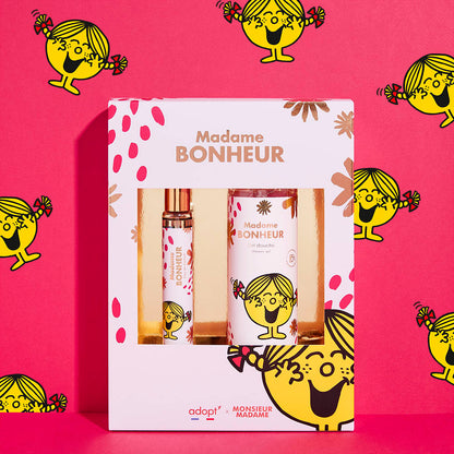 Coffret Madame Bonheur - Eau de parfum 30ml + gel douche 250ml