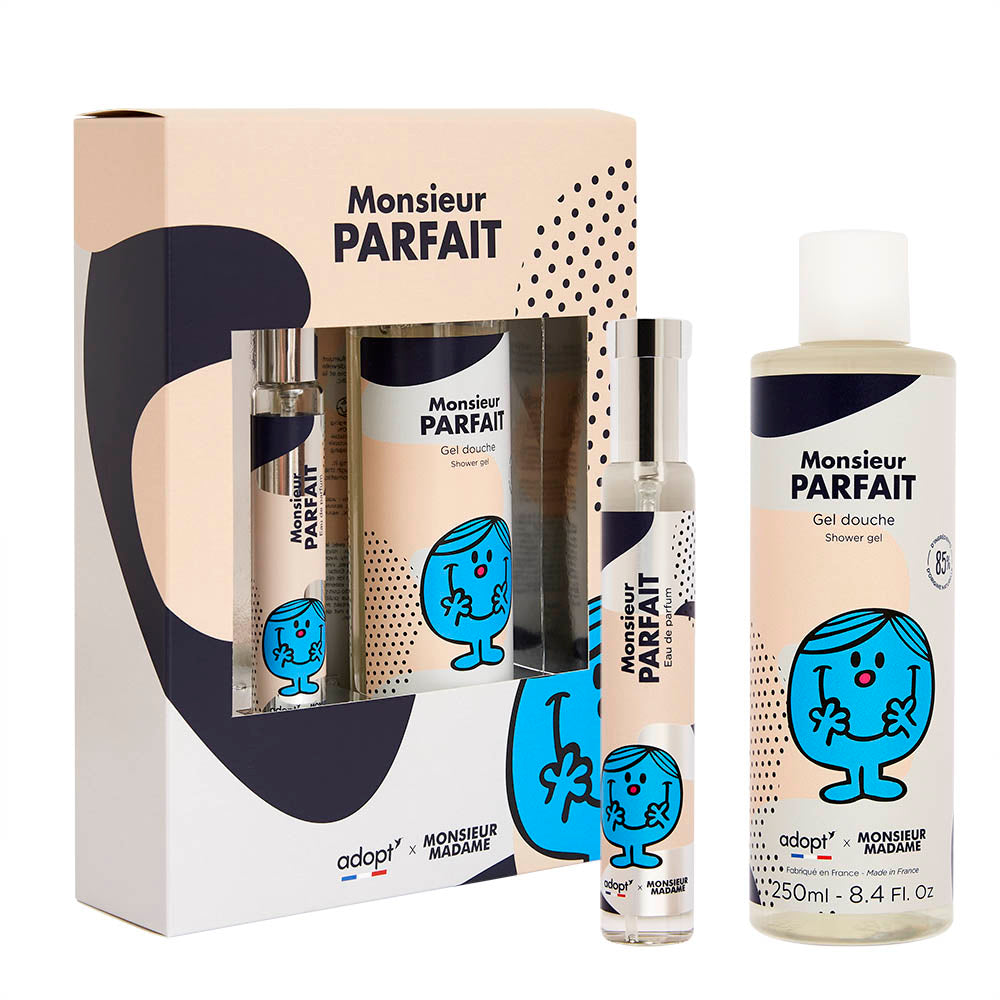 Coffret Monsieur Parfait - Eau de parfum 30ml + gel douche 250ml
